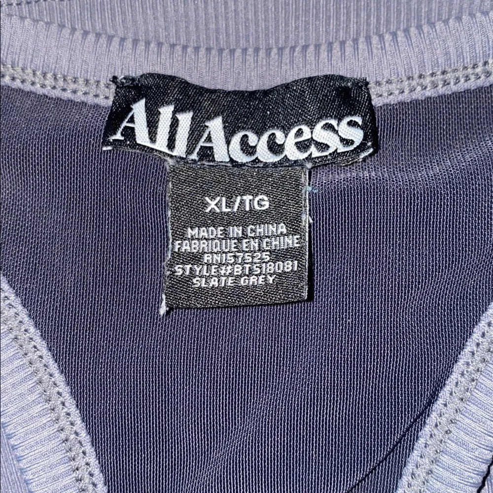 All Access Bandier l Session Ribbed Tank Grey Size XL - Picture 6 of 6